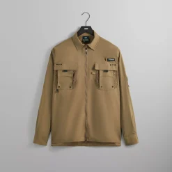 Cheap Kith For Columbia Pfg Cool Creek™ Long Sleeve Pebble