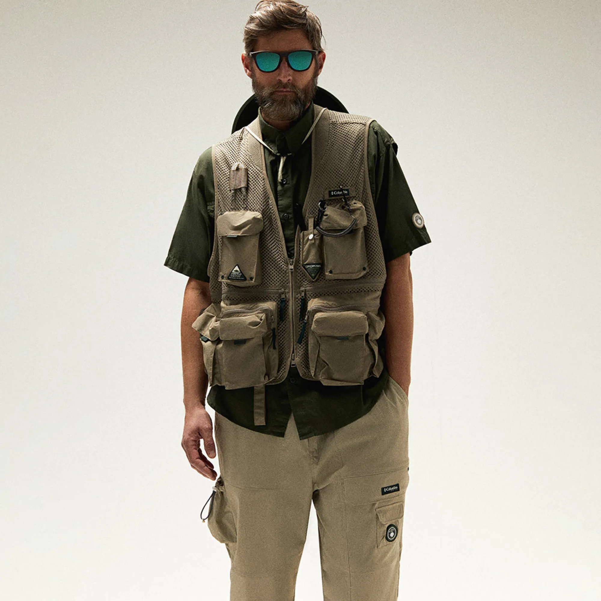 Online Kith For Columbia Pfg Cool Creek™ Vest Pebble