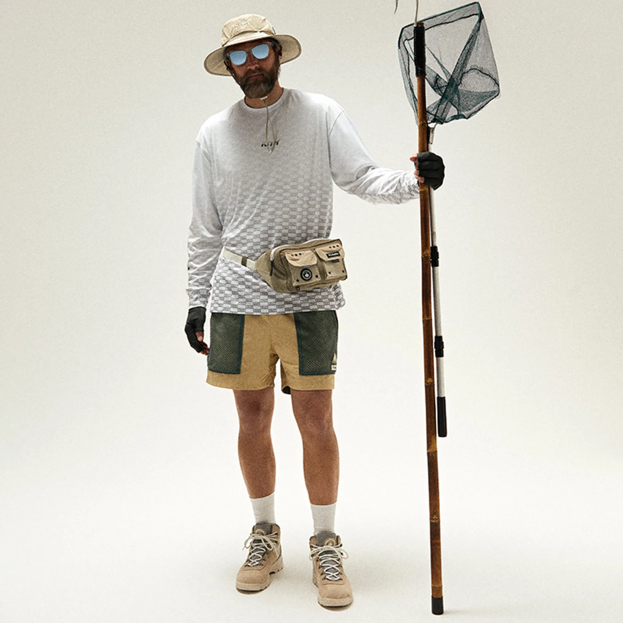 Shop Kith For Columbia Pfg Deschutes Valley™ Short Sierra Tan