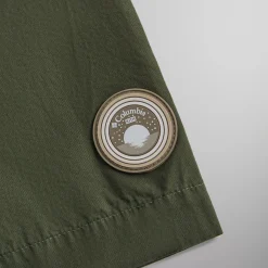 Outlet Kith For Columbia Pfg Short Sleeve Shirt Surplus Green