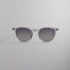 Clearance Kith For Modo Georgica Sunglasses Grey Crystal / Silver / Clear