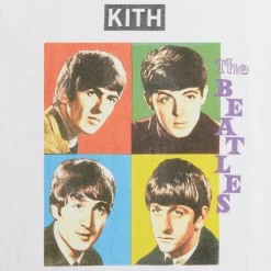 Store Kith For The Beatles 1962 Vintage Tee White