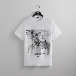 Best Sale Kith For The Beatles Revolver Vintage Tee White