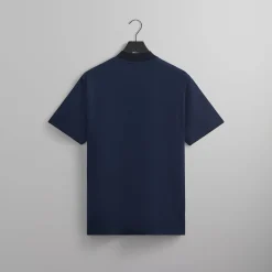 Sale Kith For Wilson Pique Pearson Henley Pullover Nocturnal