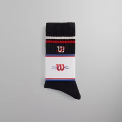Outlet Kith For Wilson Sock Black