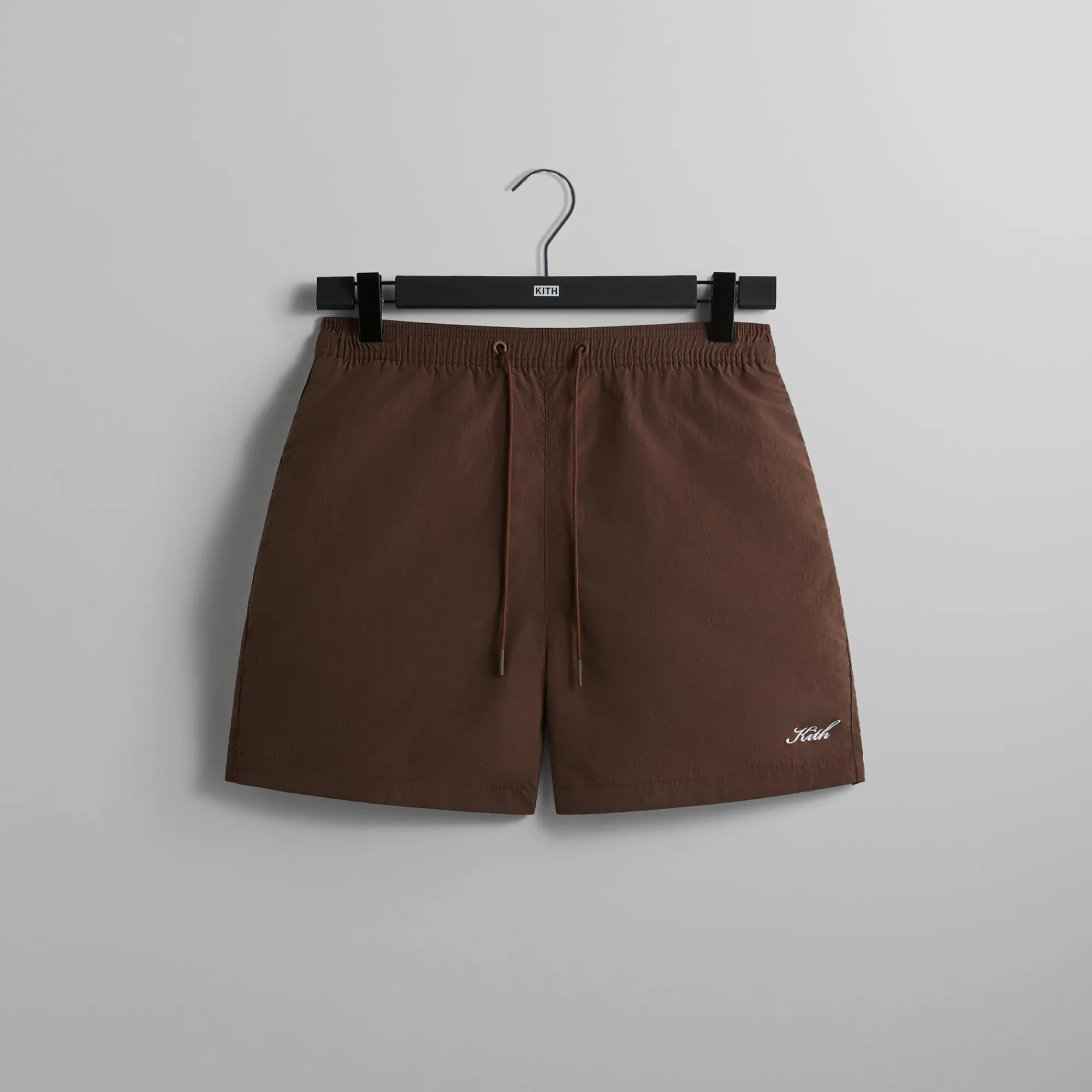 Online Kith Garment Washed Nylon Active Swim Short Saddle
