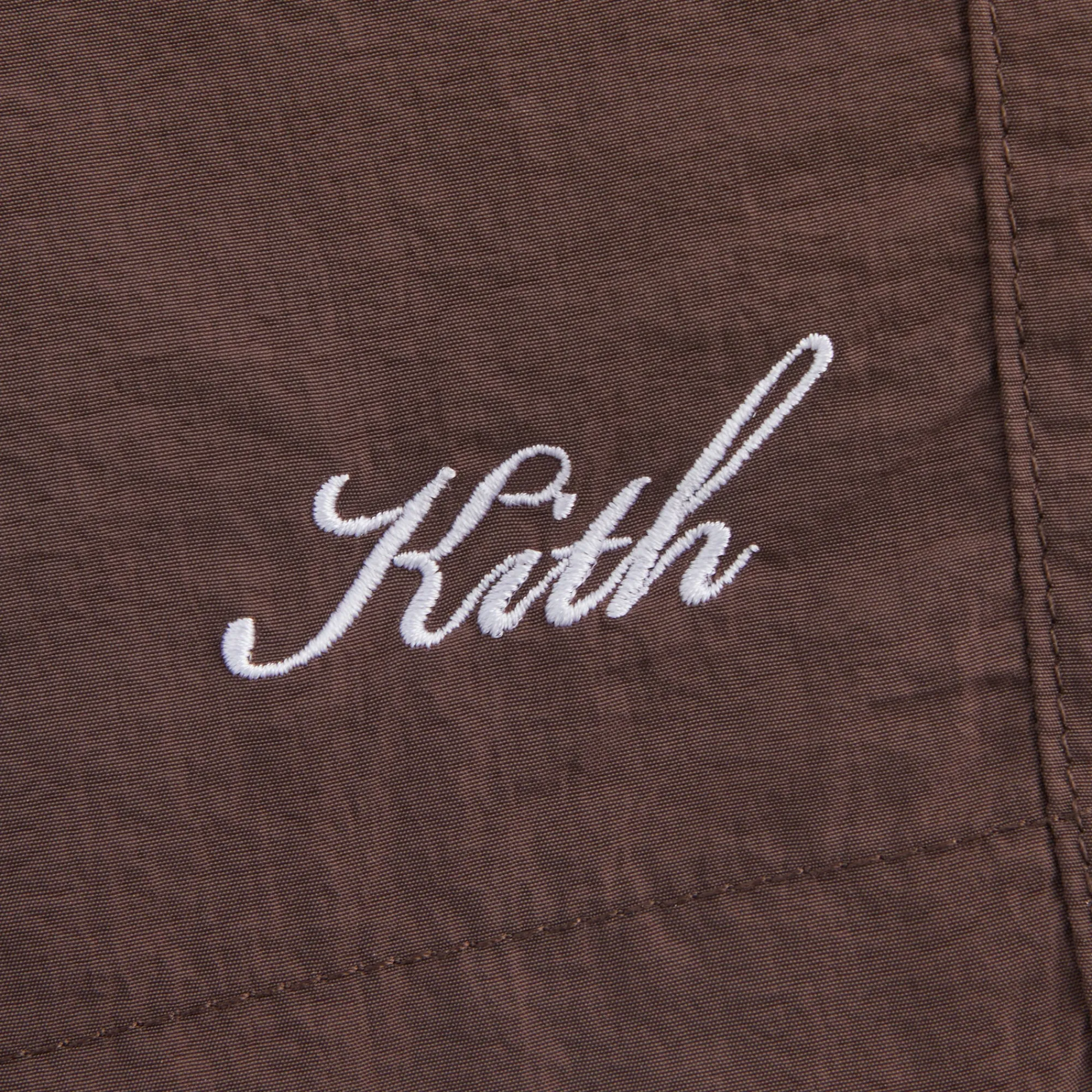 Online Kith Garment Washed Nylon Active Swim Short Saddle