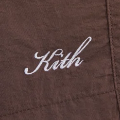 Best Sale Kith Garment Washed Nylon Active Swim Short Saddle
