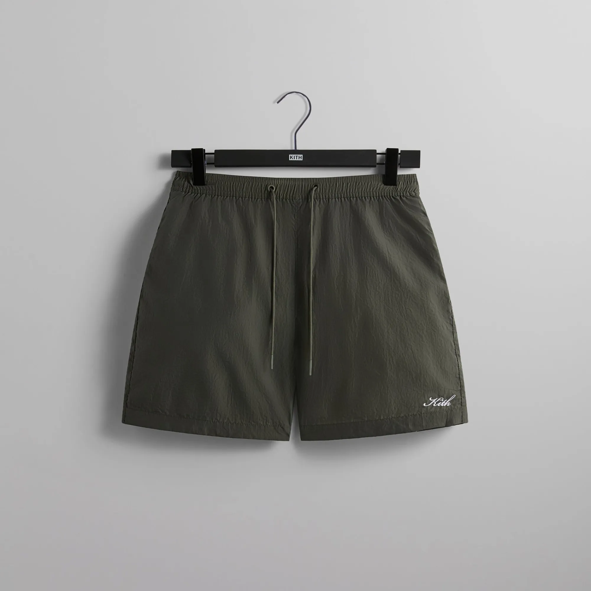 Cheap Kith Garment Washed Nylon Active Swim Short Rhizome