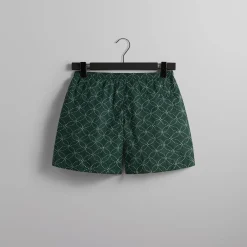 Online Kith Geometric Stitch Active Swim Short Stadium