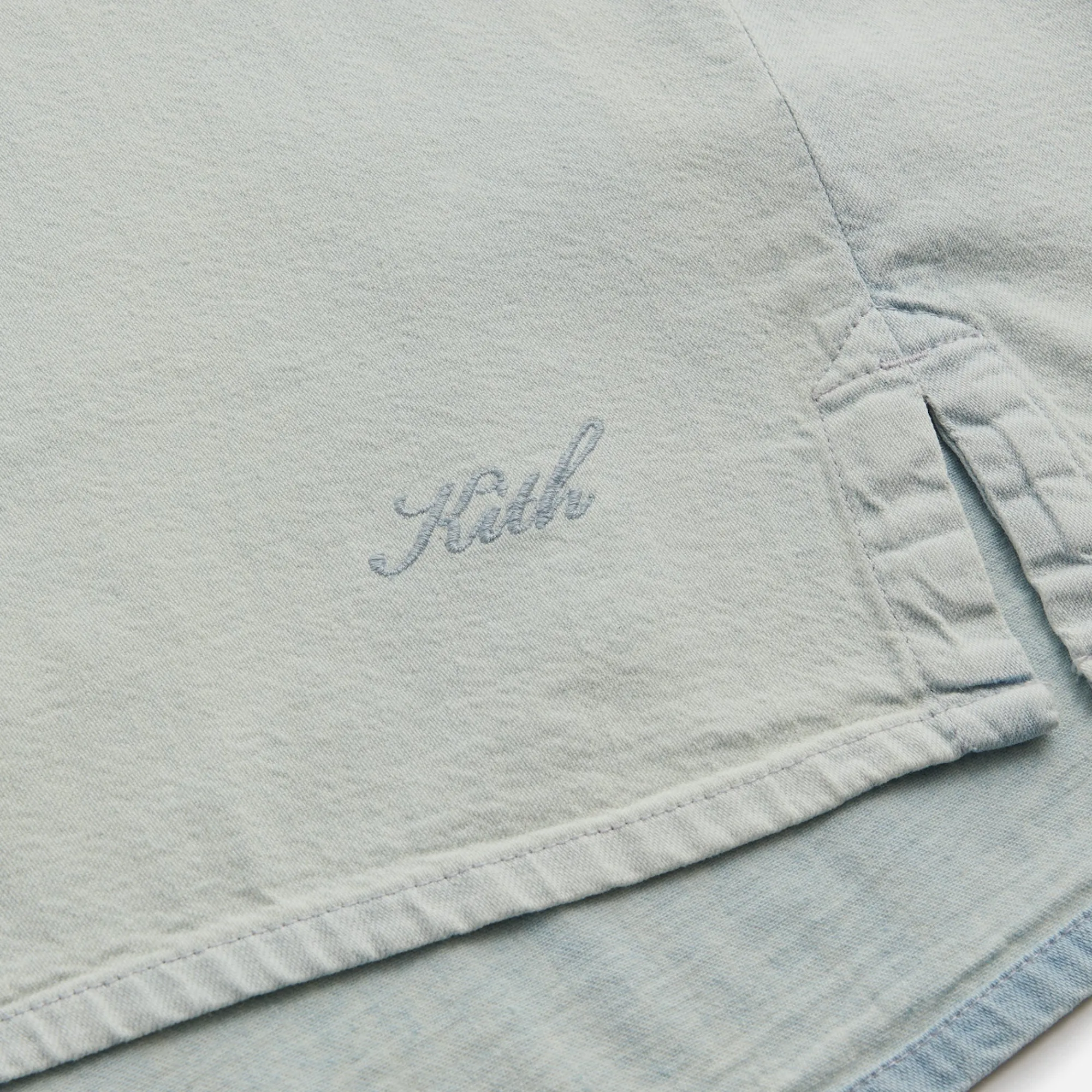 Discount Kith Ginza Buttondown Light Indigo
