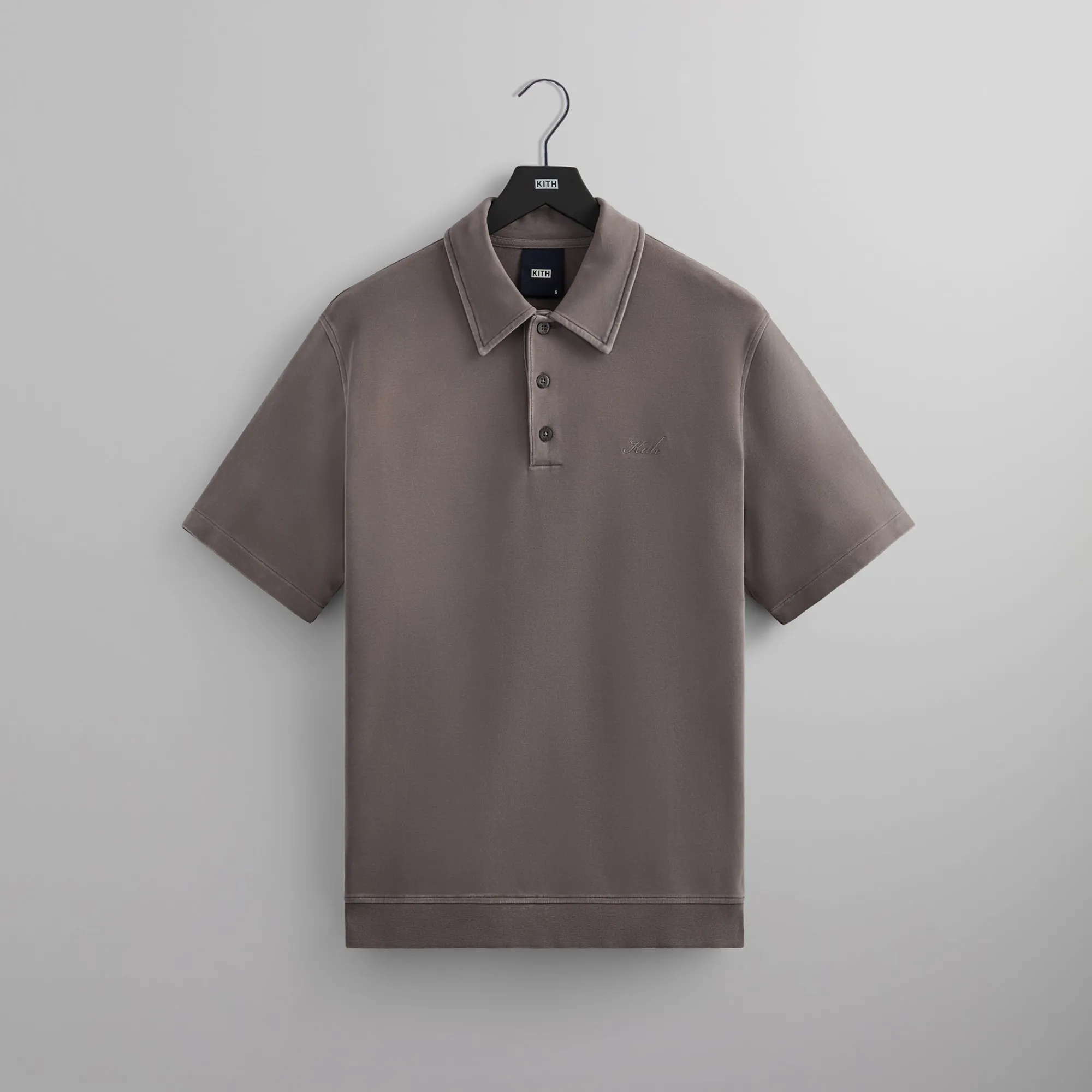 Online Kith Interlock Graham Polo Thunder