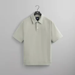 Discount Kith Interlock Graham Polo Haze