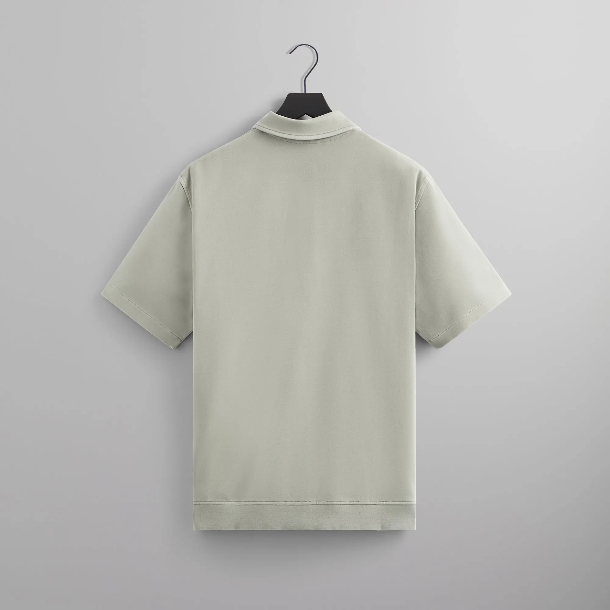 Discount Kith Interlock Graham Polo Haze