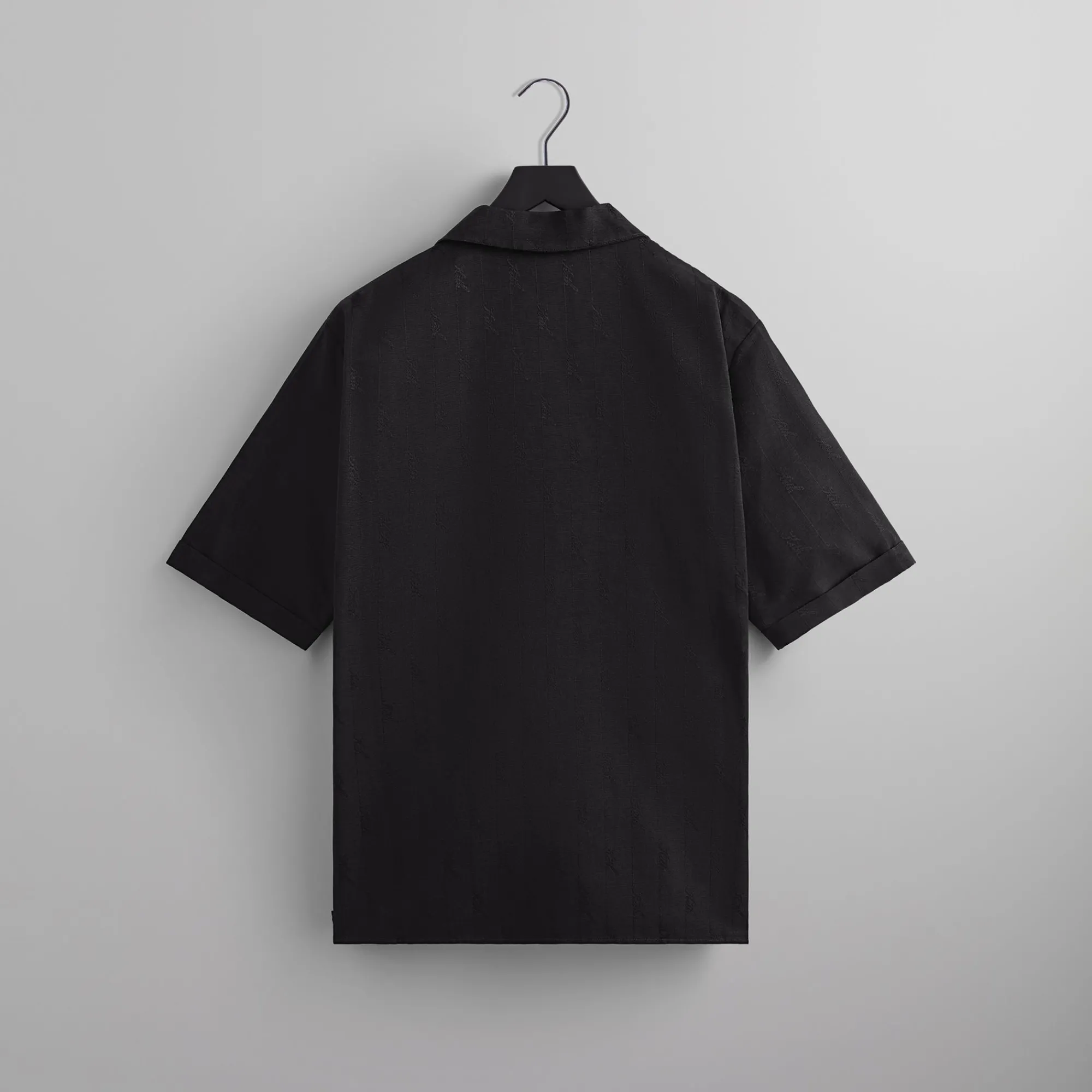 Clearance Kith Jacquard Faille Reade Shirt Black