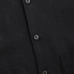 Clearance Kith Jacquard Faille Reade Shirt Black