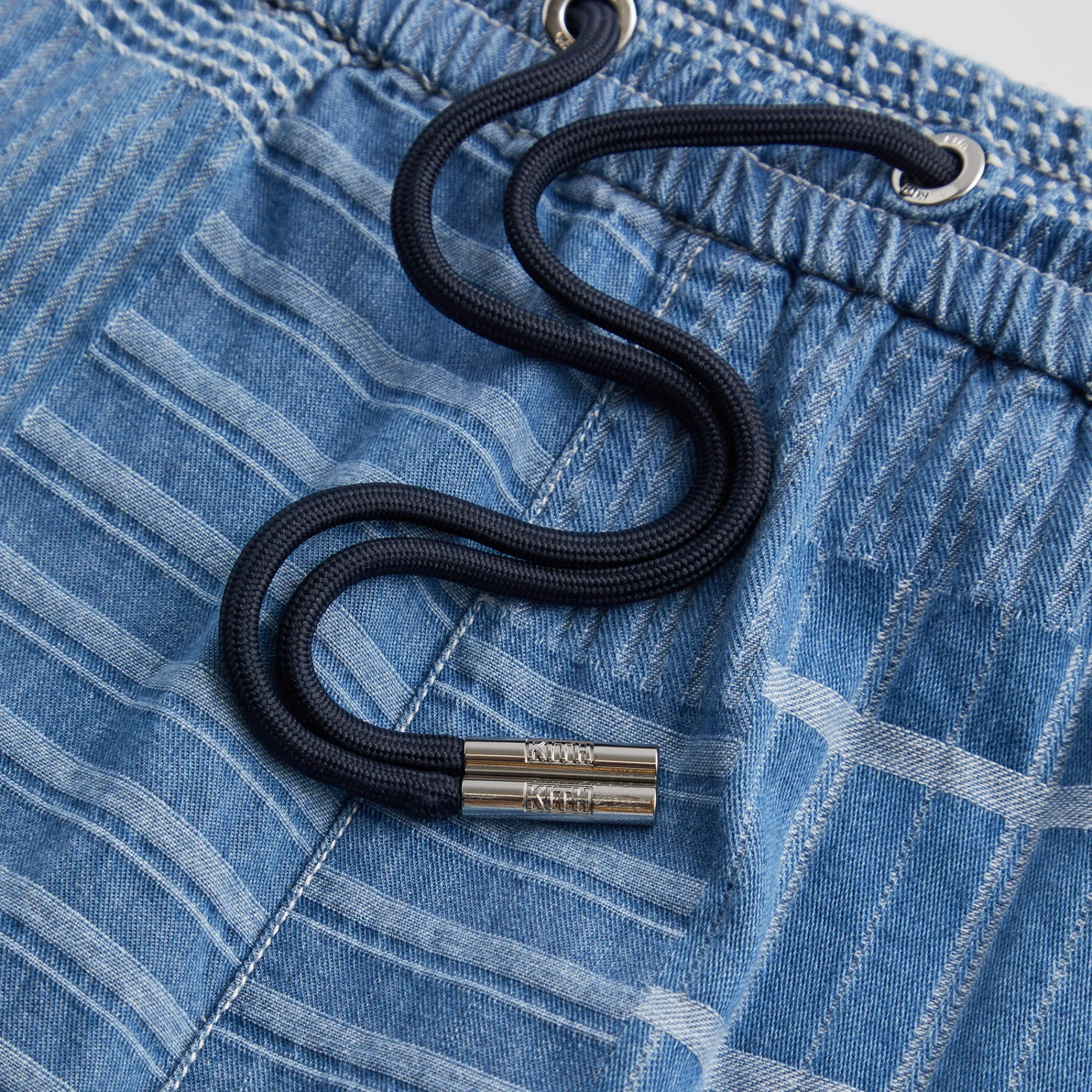 Flash Sale Kith Japanese Jacquard Wolcott Short Indigo