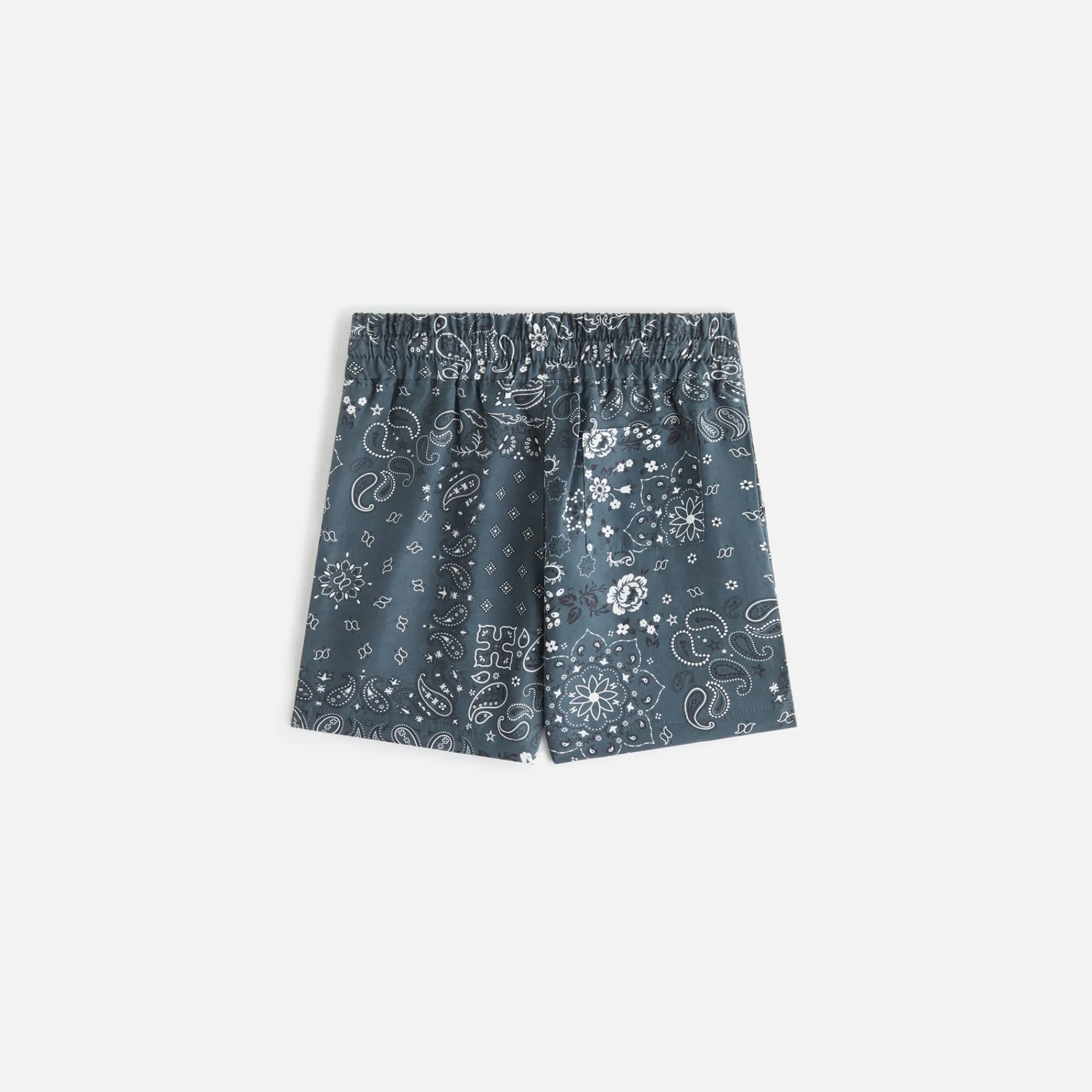 Hot Kith Kids All-Over Print Paisley Camp Short Court