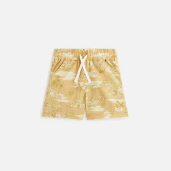 Best Kith Kids All-Over Print Safari Camp Short Sandcastle
