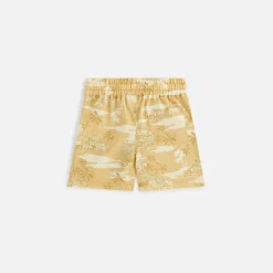 Best Kith Kids All-Over Print Safari Camp Short Sandcastle