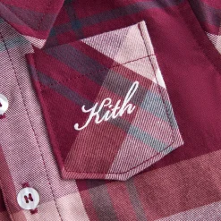 Clearance Kith Baby Kith Kids Baby Plaid Long Sleeves Shirt Onesie Rogue