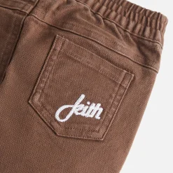 Online Kith Baby Kith Kids Baby Twill Workman Pant Coffee
