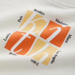 Sale Kith Baby Kith Kids Baby Typography Tee Sandrift