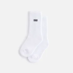 Shop Kith Kids Classic Crew Socks White