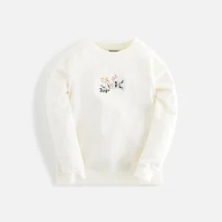 Fashion Kith Kids Classic Crewneck Sandrift