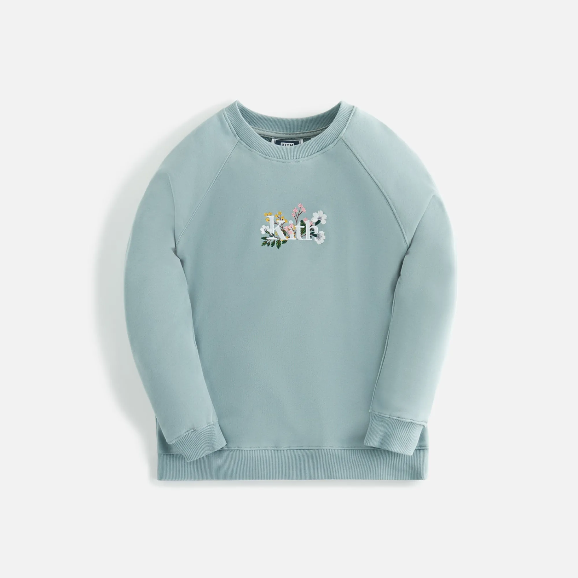 Best Kith Kids Classic Crewneck Slate Blue