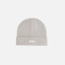 Shop Kith Kids Classic Serif Logo Beanie Plaster