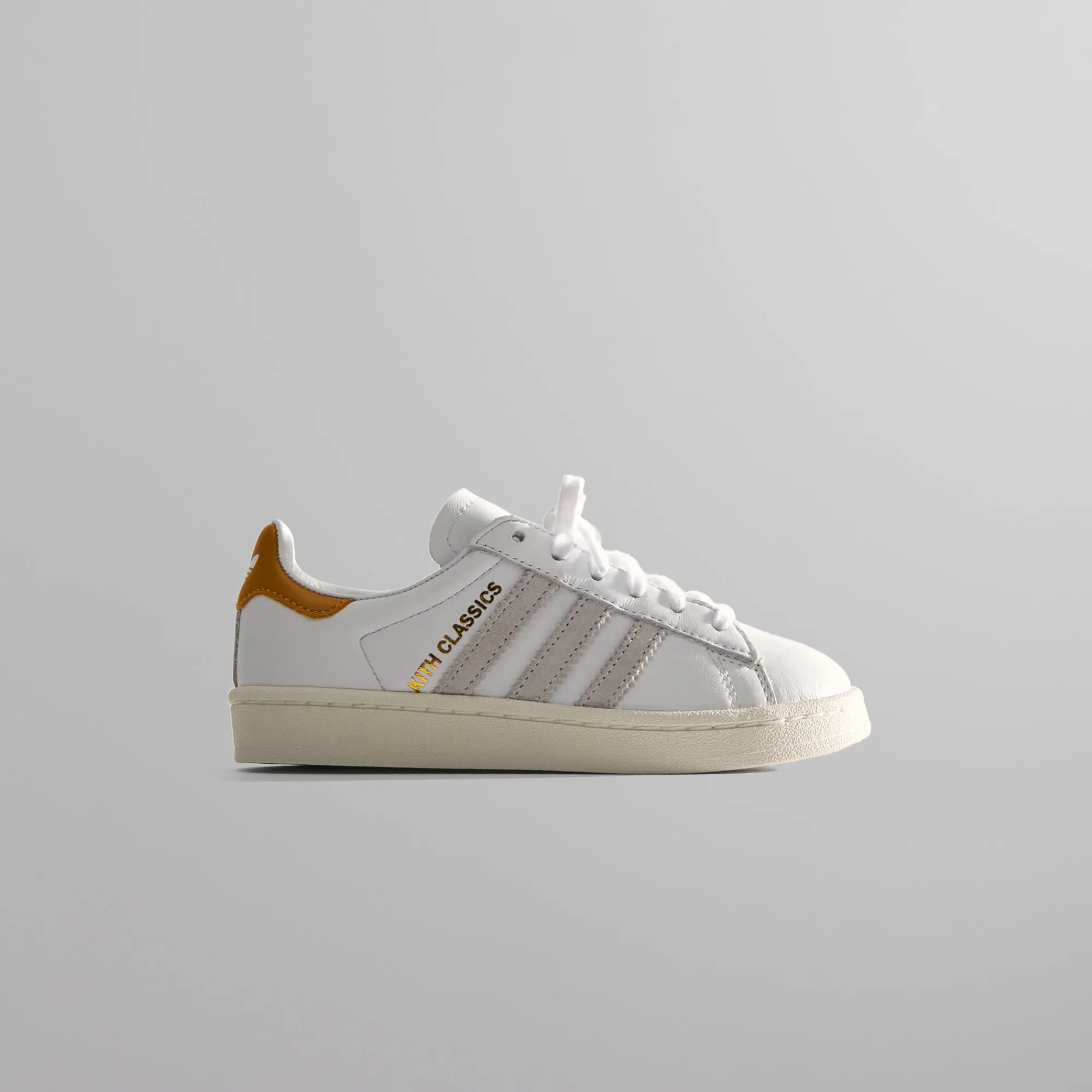 Shop Kith Kids Classics For Adidas Originals Pre-School Campus 80S White / Off White