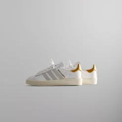 Shop Kith Kids Classics For Adidas Originals Pre-School Campus 80S White / Off White
