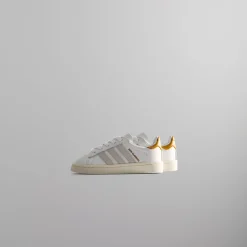 Clearance Kith Kids Classics For Adidas Originals Toddler Campus 80S White / Off White