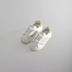 Clearance Kith Kids Classics For Adidas Originals Toddler Campus 80S White / Off White
