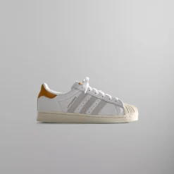 Cheap Kith Kids Classics For Adidas Originals Pre-School Superstar White / Off White