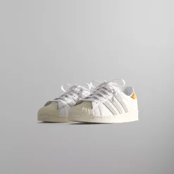 Cheap Kith Kids Classics For Adidas Originals Pre-School Superstar White / Off White