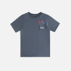 Outlet Kith Kids Floral Pocket Tee Torpedo