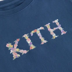 Clearance Kith Kids Floristry Tee Midnight Navy