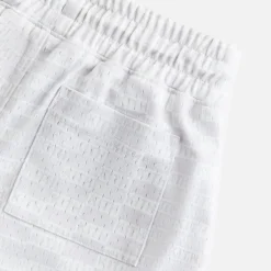 Fashion Kith Kids Jordan Mesh Short Concrete