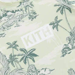Best Sale Kith Kids Kai Rashguard Tee Stoneware