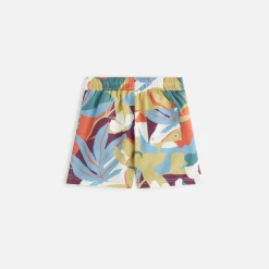 Cheap Kith Kids Kai Swim Trunk Fatigue