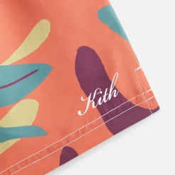 Cheap Kith Kids Kai Swim Trunk Fatigue