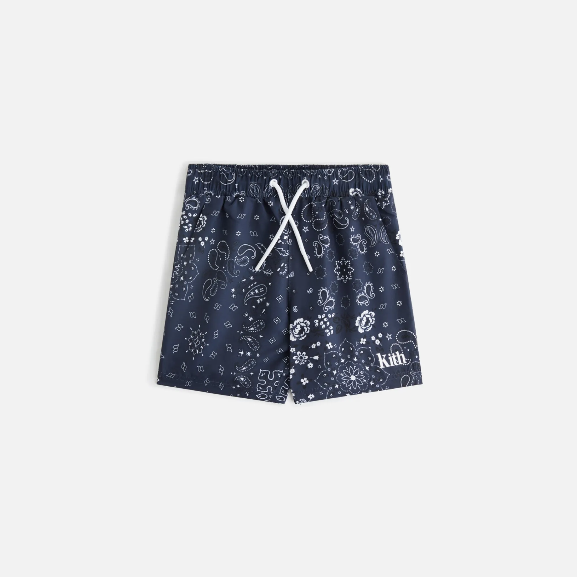 Shop Kith Kids Kai Swim Trunk Nocturnal