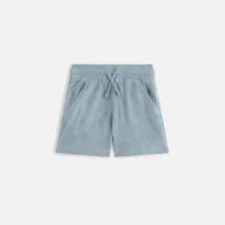 Shop Kith Kids Monogram Terry Short Infinite