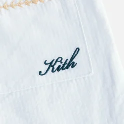 Cheap Kith Kids Novelty Camp Short White