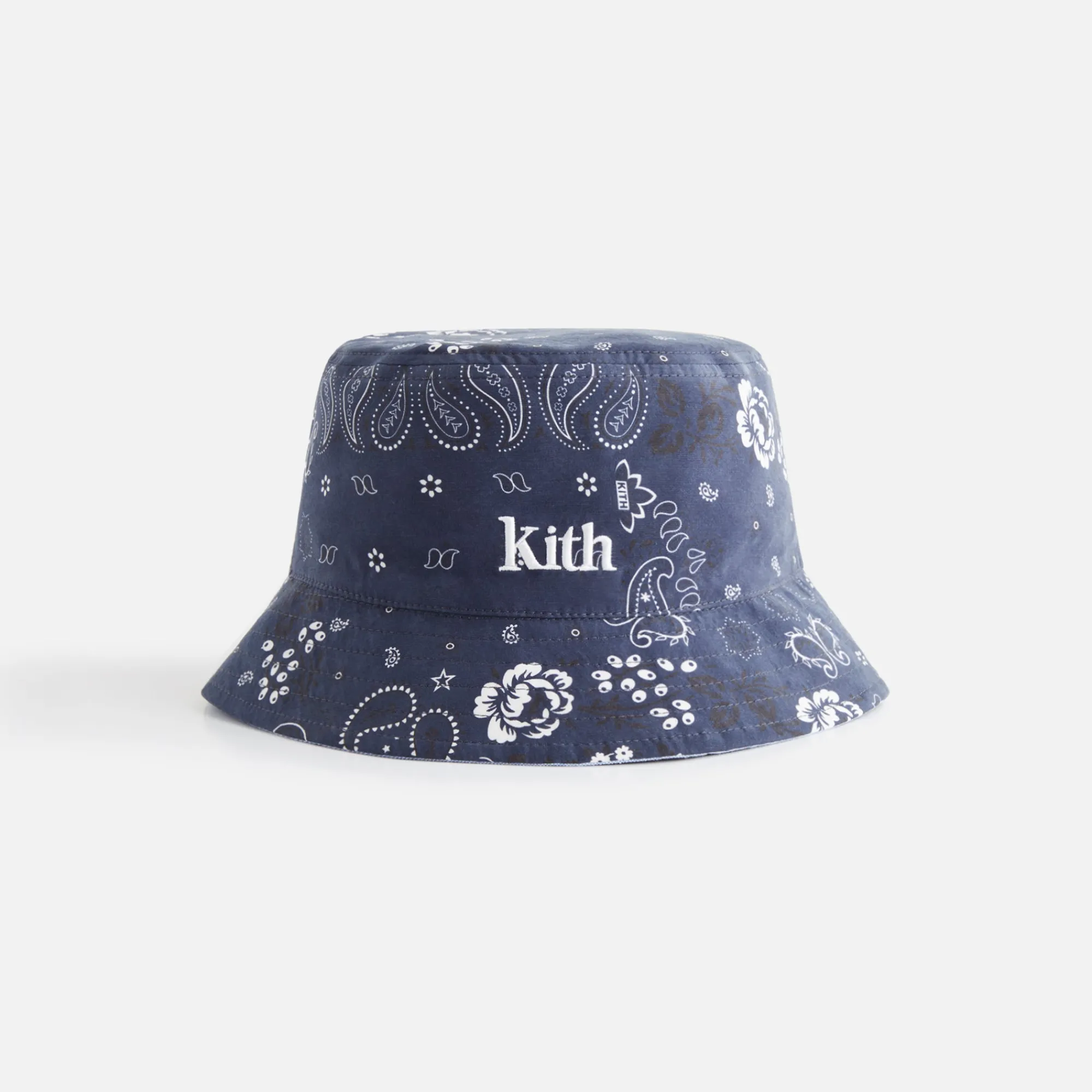 Fashion Kith Kids Paisley Reversible Bucket Hat Prestige