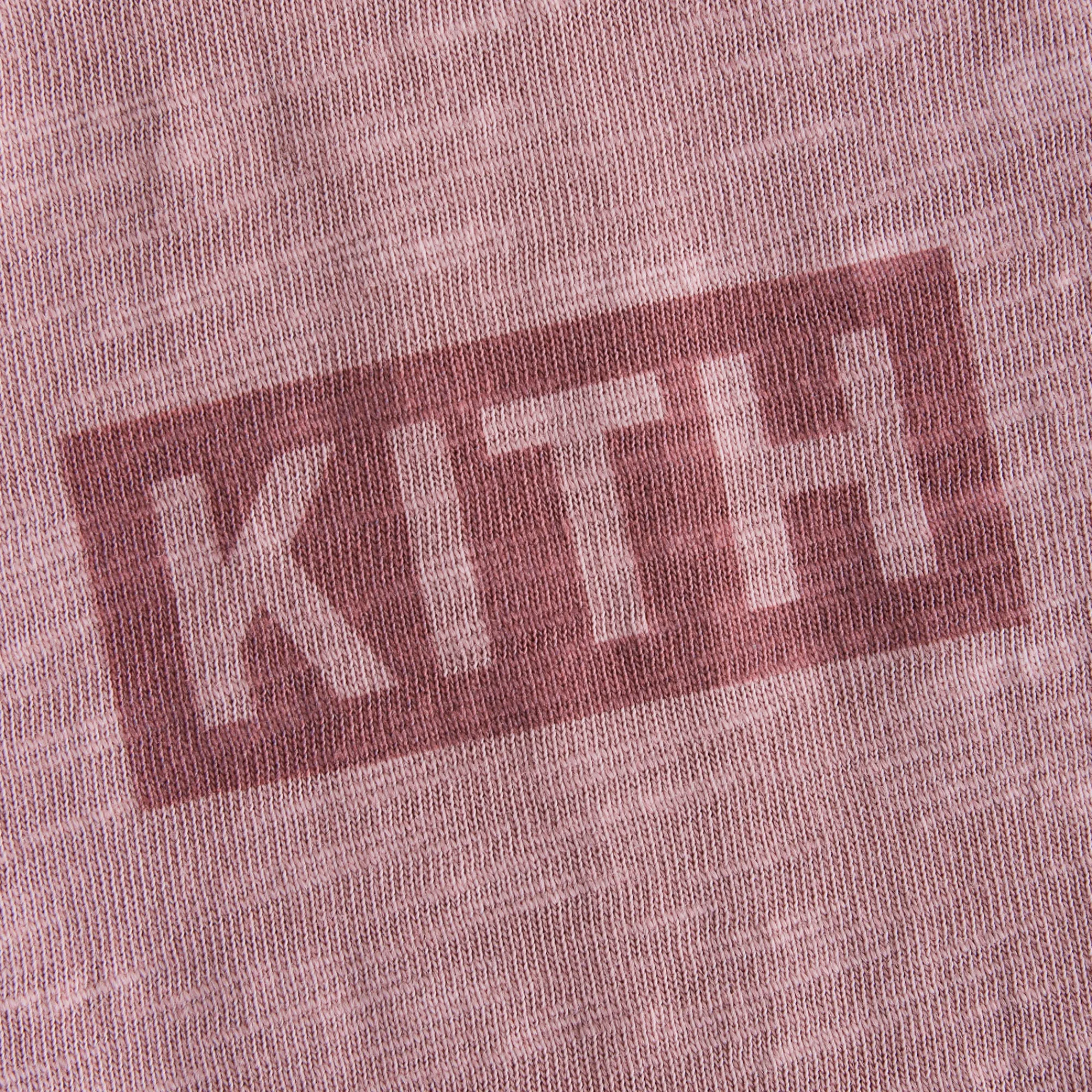 Fashion Kith Kids Slub Classic Logo Tee Dusty Quartz