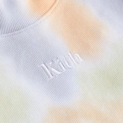Fashion Kith Kids Tie-Dye Fitted Mockneck Tee Mint
