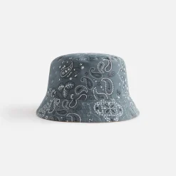 New Kith Kids Woodpoint Reversible Bucket Hat Court